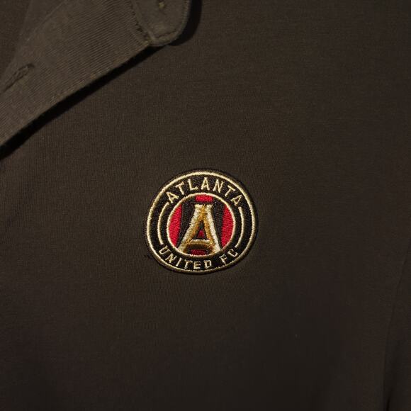 Vineyard Vines Edgartown Polo Atlanta United FC Shirt Black Mens Large MLS - Picture 4 of 5